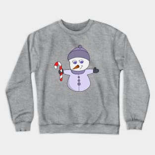 Cute Snowman Crewneck Sweatshirt